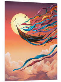 Hartschaumbild Ein Fantastisches Abenteuer - Georg Huber