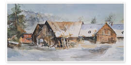 Wandbild Winterstimmung - Matthias Kriesel