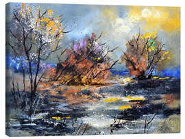 Leinwandbild Gespräch mit dem Himmel - Pol Ledent