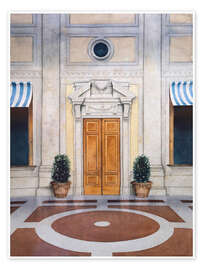 Wandbild Sorgente, Montecatini, Italien - Michael Potter Studio