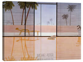 Leinwandbild Palm Beach