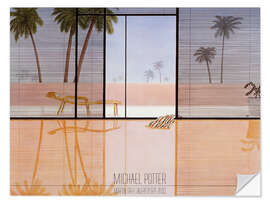 Wandsticker Palm Beach