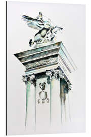 Tableau en aluminium Parisian Column - Michael Potter Studio