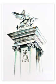 Wandbild Pariser Säule - Michael Potter Studio