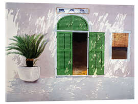 Acrylglasbild Bar, Italien