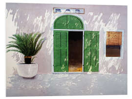 Hartschaumbild Bar, Italien