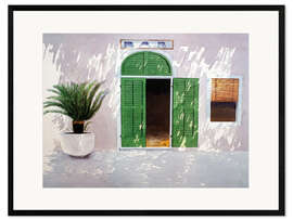 Gerahmter Kunstdruck Bar, Italien