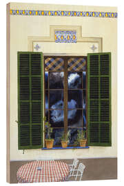 Holzbild Pollenca, Mallorca - Michael Potter Studio