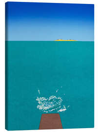 Leinwandbild Taucher - Michael Potter Studio