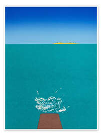 Wandbild Taucher - Michael Potter Studio