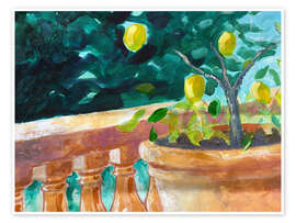 Wandbild Der Zitronentopf - Michael Potter Studio