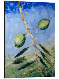 Alubild Fionas Oliven - Michael Potter Studio