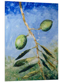 Hartschaumbild Fionas Oliven - Michael Potter Studio