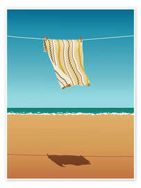 Wandbild Austrocknen - Michael Potter Studio