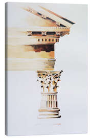 Leinwandbild Forum des Augustus I, Rom - Michael Potter Studio