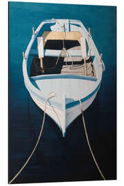 Alubild Das blaue Boot - Michael Potter Studio