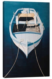 Leinwandbild Das blaue Boot - Michael Potter Studio