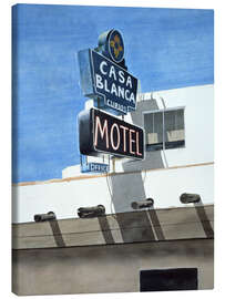 Tableau sur toile Casa Blanca, Santa Fe - Michael Potter Studio