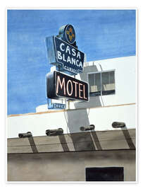 Wandbild Casa Blanca, Santa Fe - Michael Potter Studio