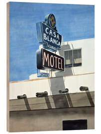 Holzbild Casa Blanca, Santa Fe - Michael Potter Studio