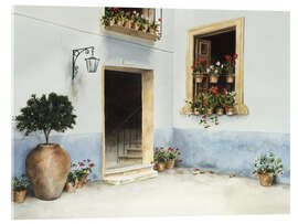 Acrylic print Courtyard in Córdoba - Michael Potter Studio