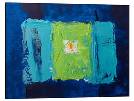 Alubild Blaue Morgendämmerung