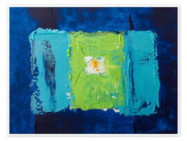 Wandbild Blaue Morgendämmerung - Michael Potter Studio