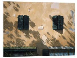 Acrylglasbild Piaza Carlo Collodi, Toskana - Michael Potter Studio