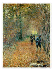 Poster Die Jagd, 1876 - Claude Monet