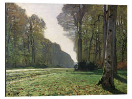 Alubild Der Weg nach Bas-Breau, Fontainebleau, 1865 - Claude Monet