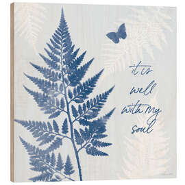 Holzbild It Is Well With My Soul - Katie Pertiet