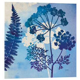 Acrylglasbild Blue Sky Garden II - Studio Mousseau