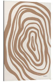 Alubild Organic Abstract II - Alan Majchrowicz