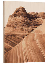 Holzbild Coyote Buttes I - Alan Majchrowicz