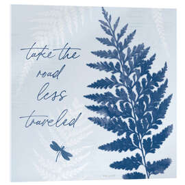 Acrylglasbild Take The Road Less Traveled - Katie Pertiet