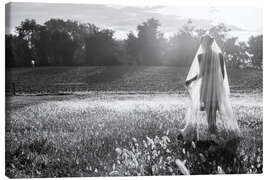 Leinwandbild Spaziergang am Sommerabend - Aledanda