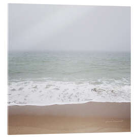 Acrylglasbild Spaziergang am Meer - Laura Marshall