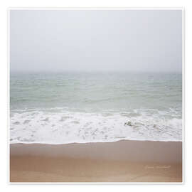 Wandbild Spaziergang am Meer - Laura Marshall