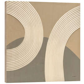 Holzbild Somewhere I