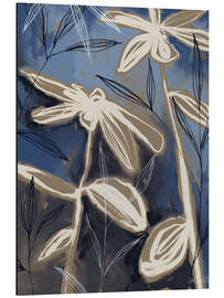 Alubild Dunkle Landschaft III - Anne Tavoletti