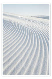 Wandbild Weißer Sand, grenzenlos - Alan Majchrowicz