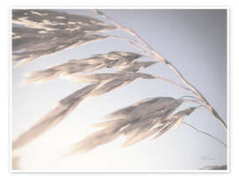 Wandbild Wind im Weizenfeld II - Laura Marshall