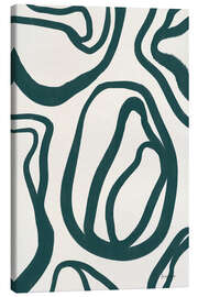 Leinwandbild Organic Abstract III