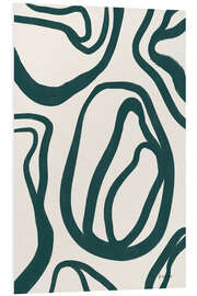 Hartschaumbild Organic Abstract III