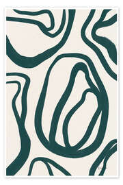 Poster Organic Abstract III