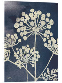 Acrylglasbild Dark Blue Sky Garden I