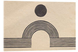 Acrylglasbild Regenbogen-Brücke - Moira Hershey