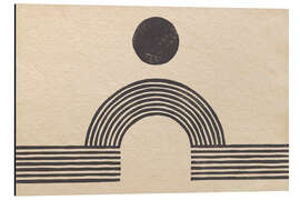 Alubild Regenbogen-Brücke - Moira Hershey