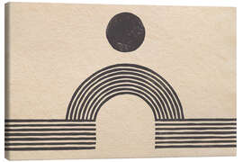 Leinwandbild Regenbogen-Brücke - Moira Hershey