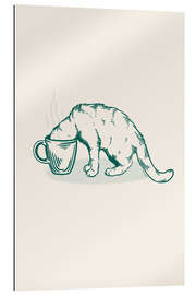 Gallery Print Kaffeekatze